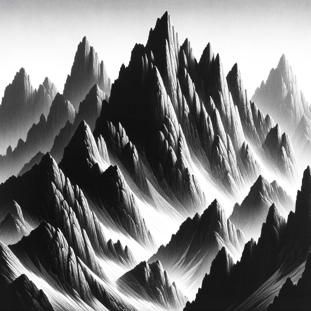Summit Shadows Canvas