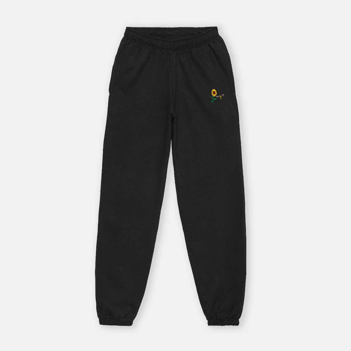 Sunflower Embroidered Joggers (Unisex)