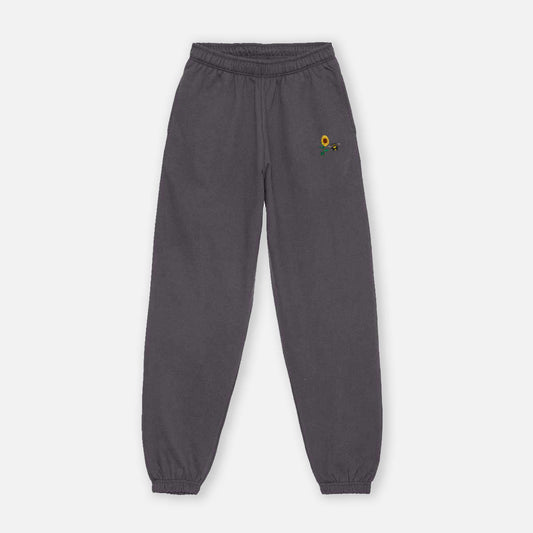 Sunflower Embroidered Joggers (Unisex)