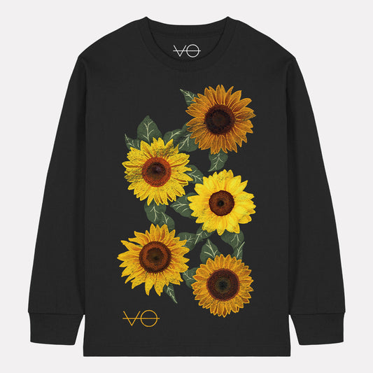 Sunflowers Long Sleeve T-Shirt (Unisex)