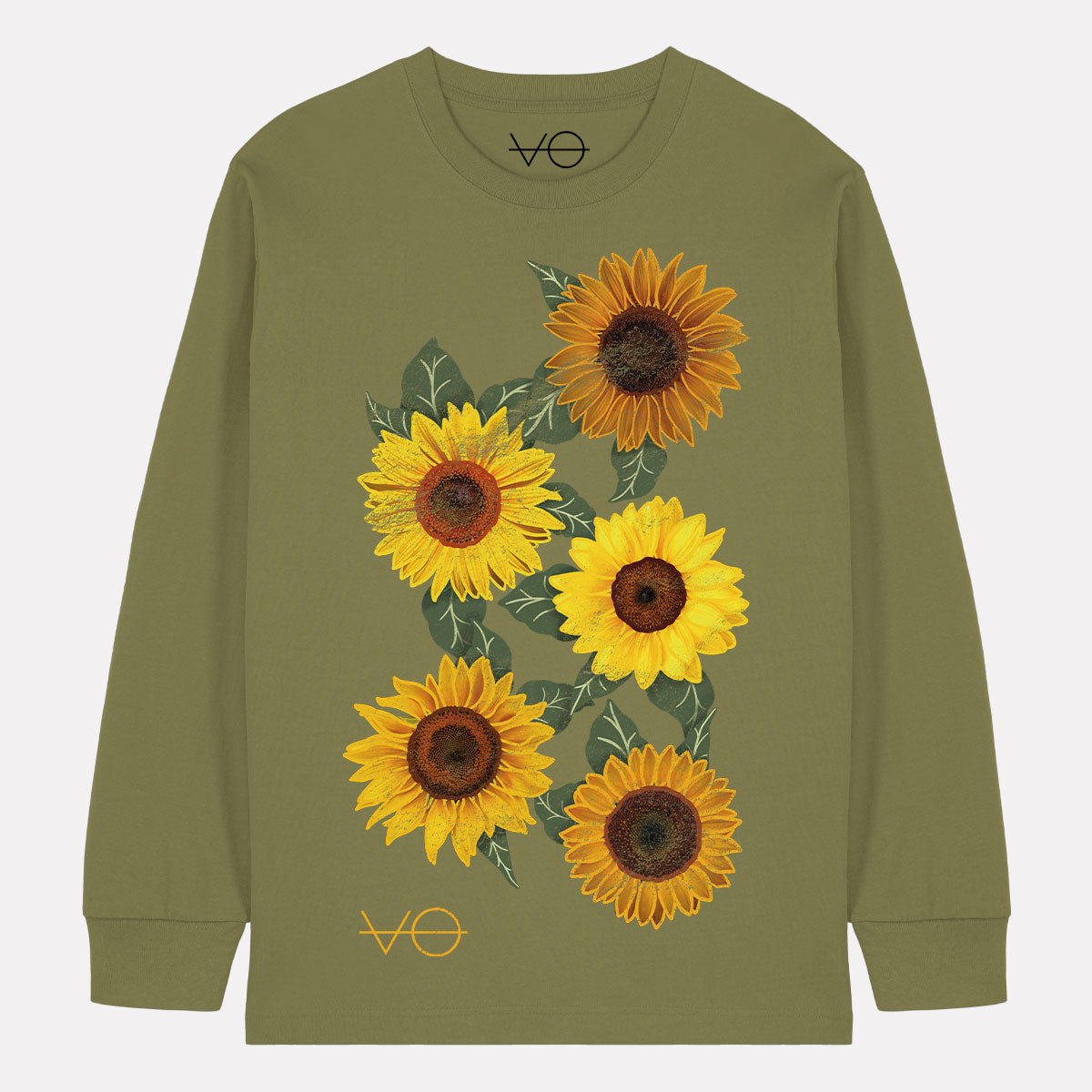 Sunflowers Long Sleeve T-Shirt (Unisex)
