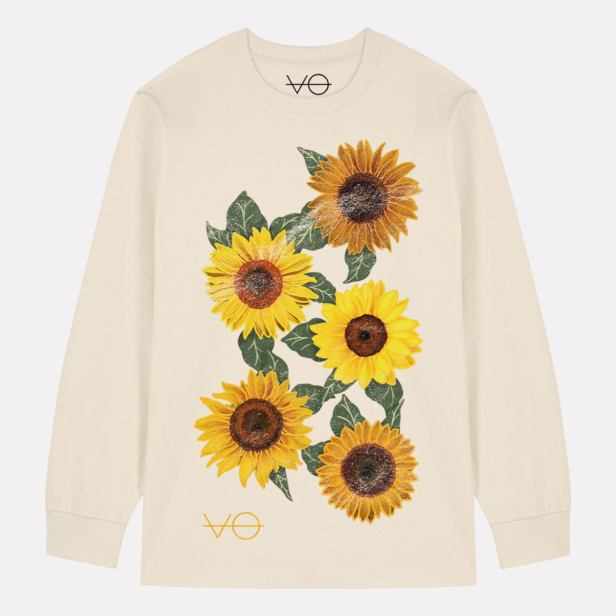 Sunflowers Long Sleeve T-Shirt (Unisex)