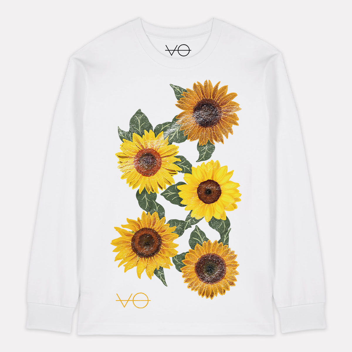 Sunflowers Long Sleeve T-Shirt (Unisex)