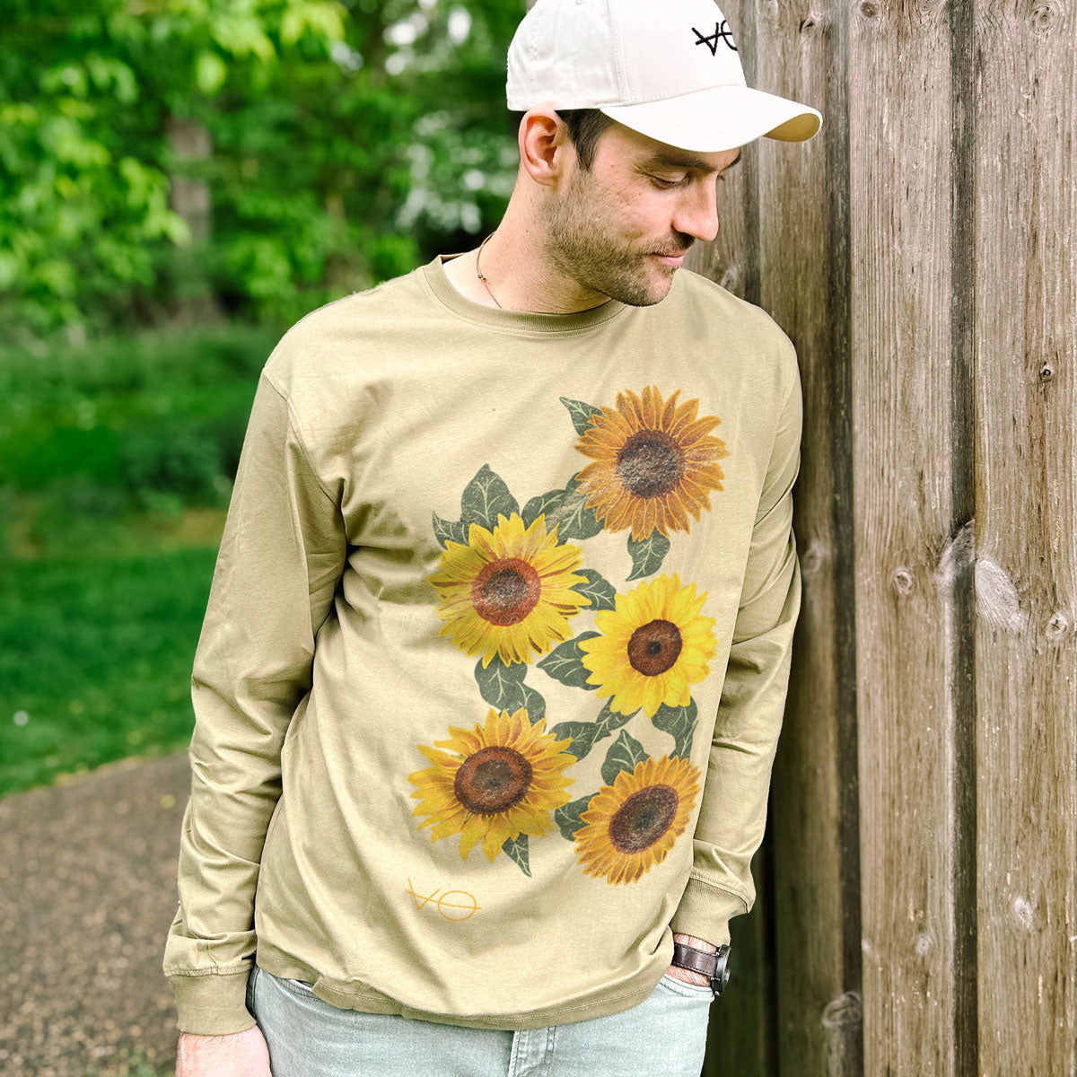 Sunflowers Long Sleeve T-Shirt (Unisex)