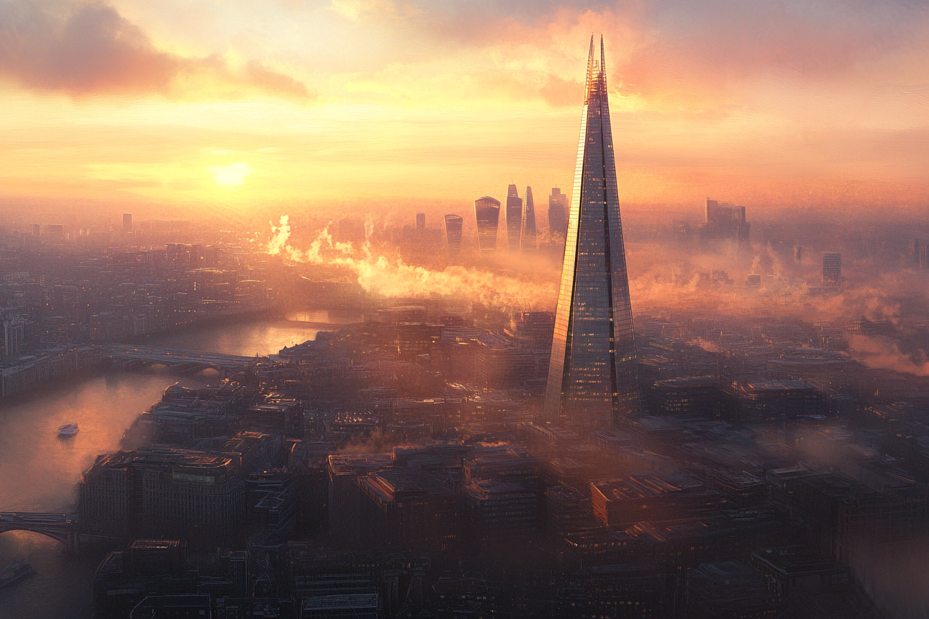Sunlit Shard Canvas