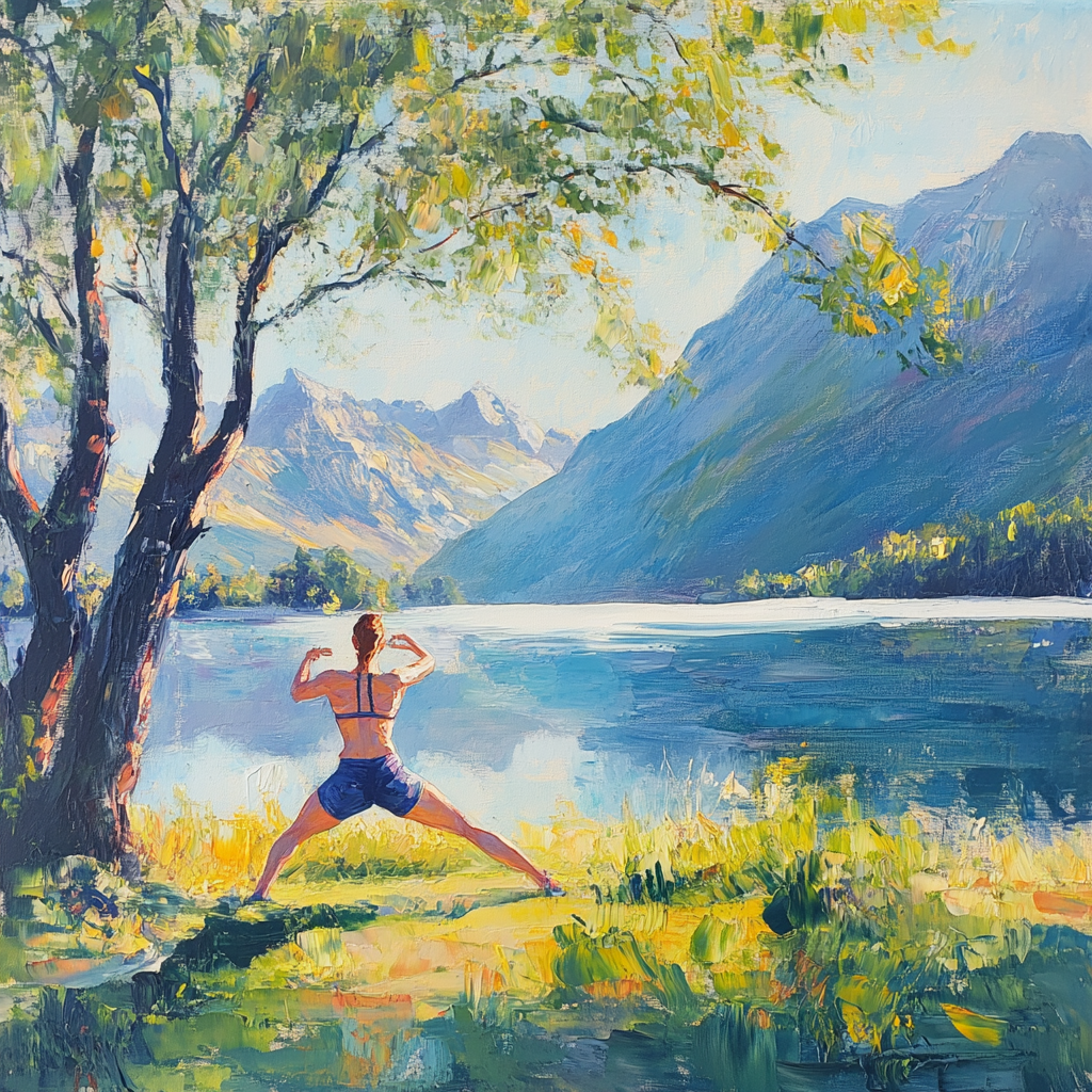 Sunrise Fitness Canvas