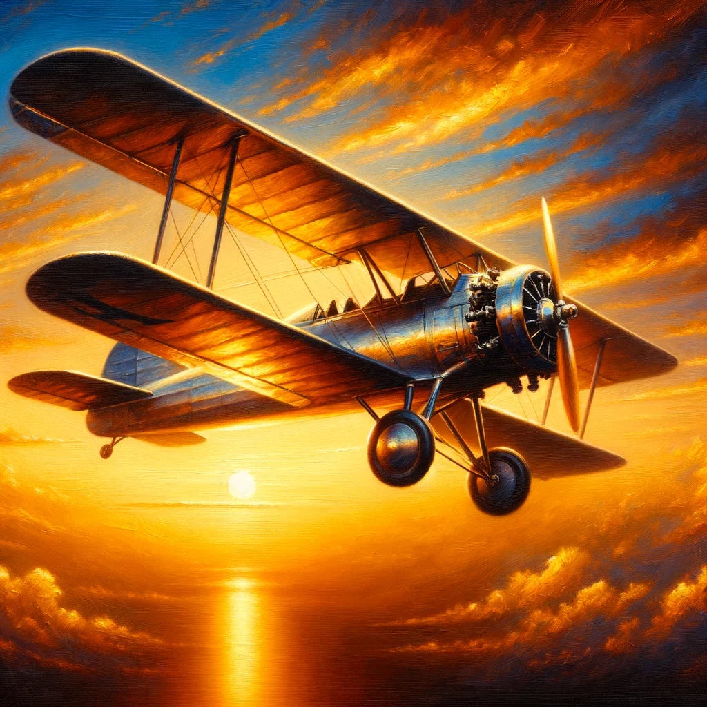 Sunset Flight Canvas