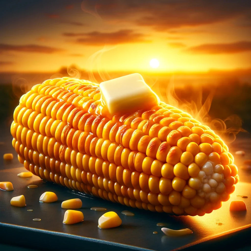 Sunset Grilled Corn Canvas