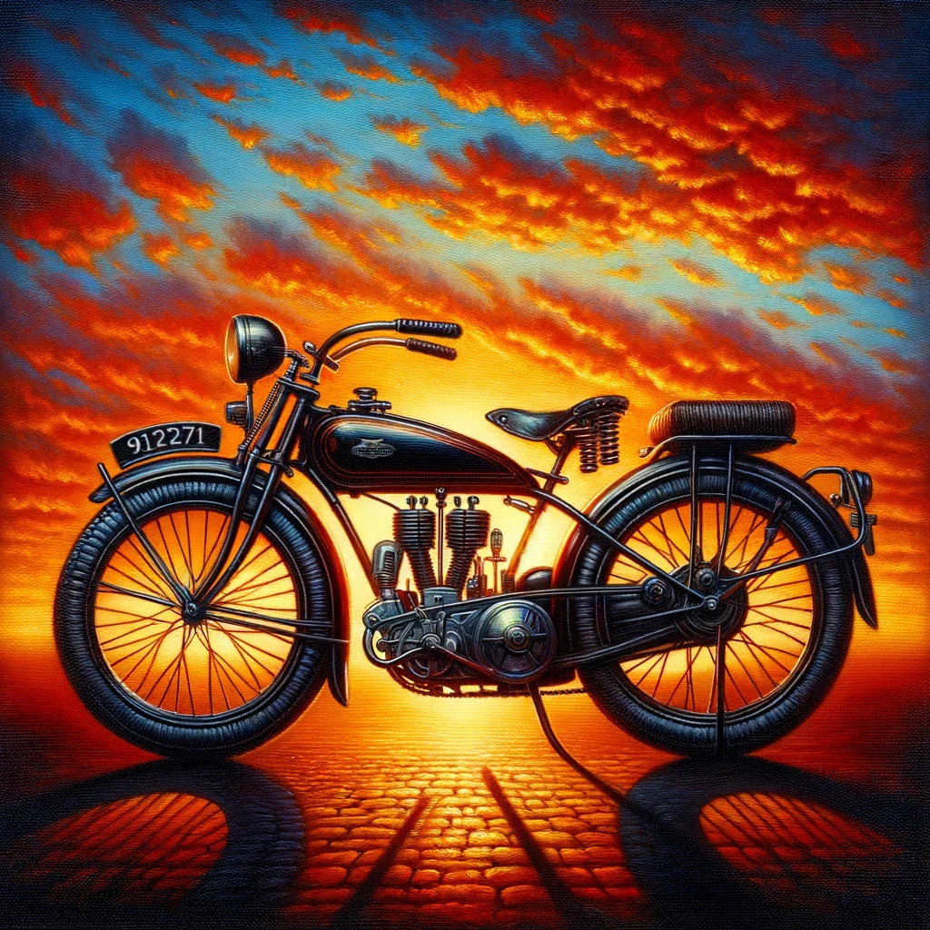 Sunset Ride Canvas