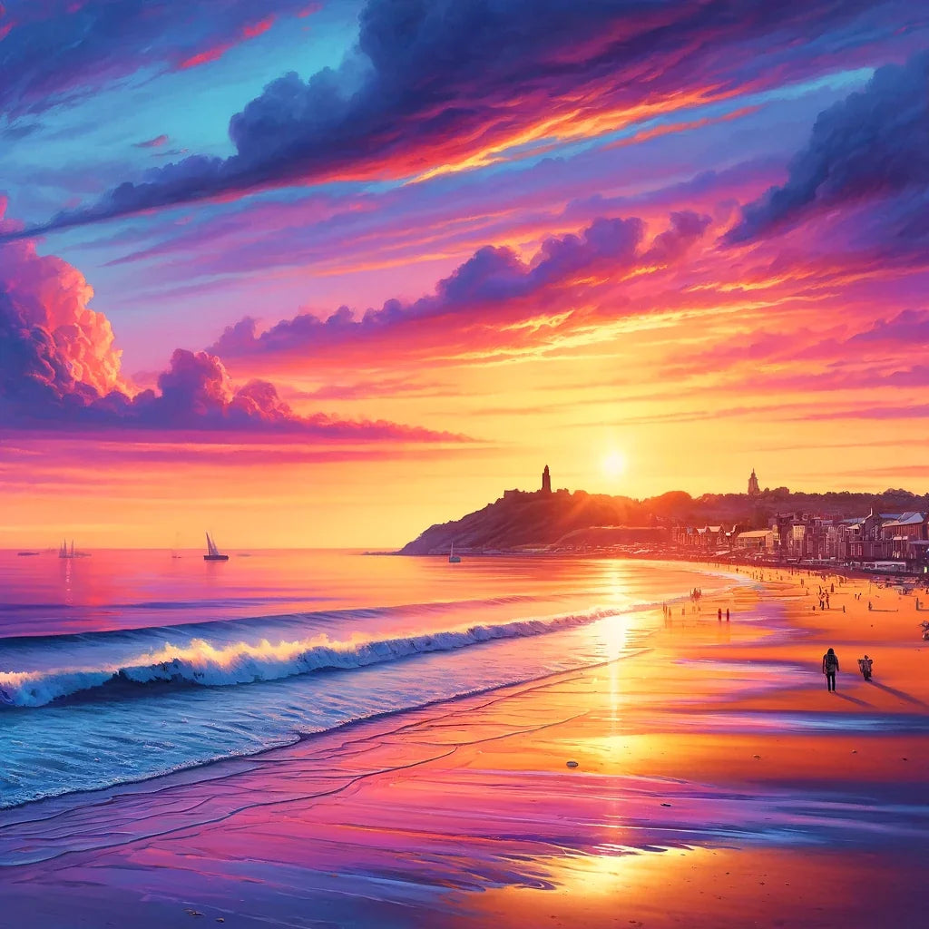 Sunset at North Bay Canvas