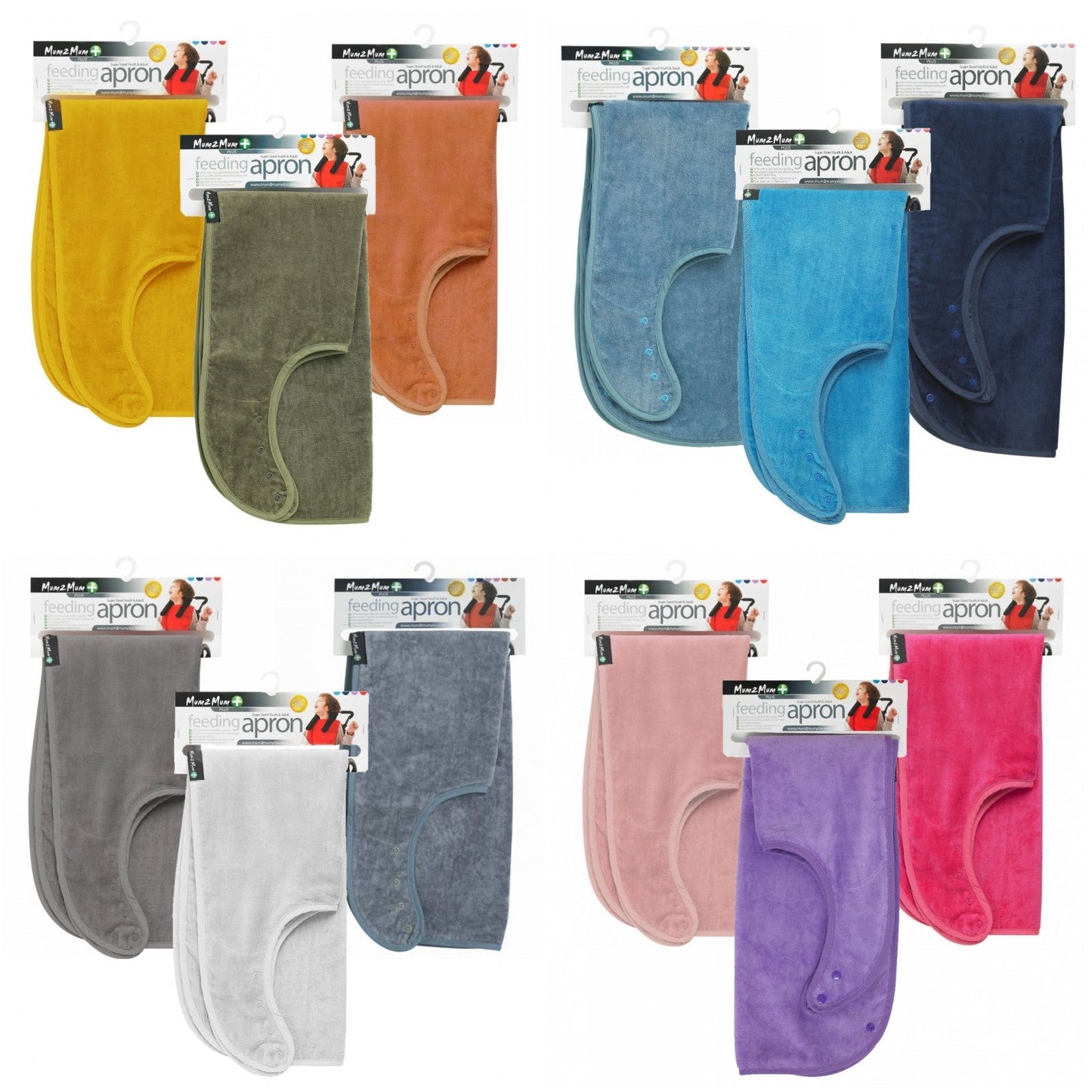 Mum 2 Mum PLUS SuperSized Clothing Protector - Teal Blue