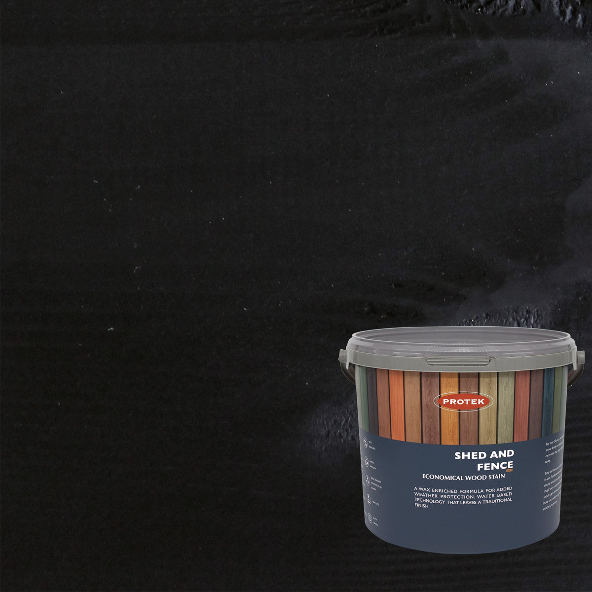 Black Shed & Fence Paint