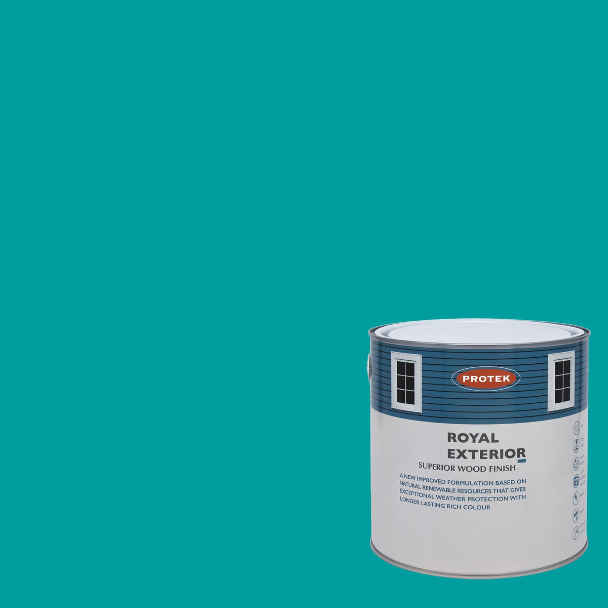 Teal - Royal Exterior Paint