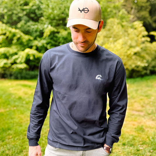 Swell Embroidered Long Sleeve T-Shirt (Unisex)