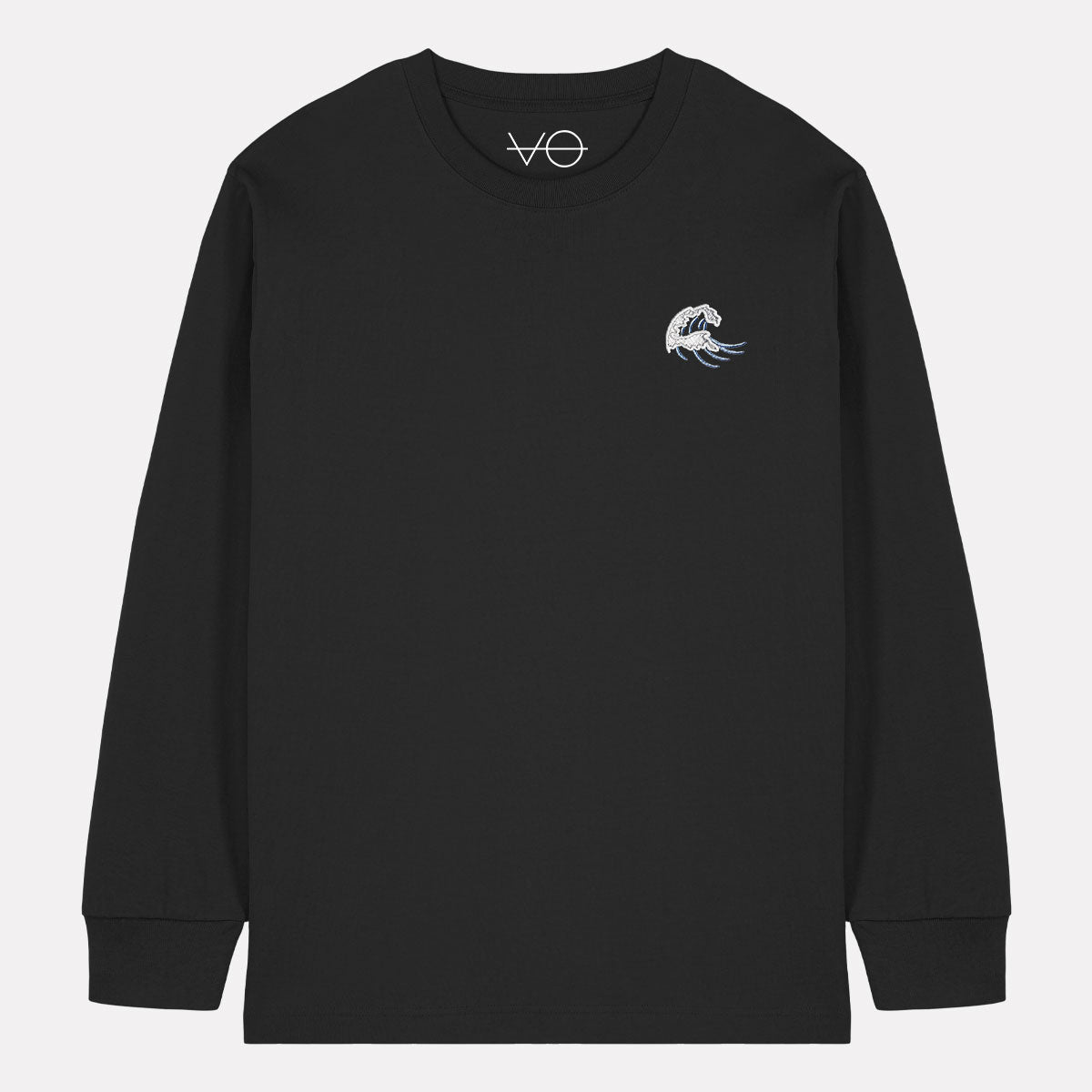 Swell Embroidered Long Sleeve T-Shirt (Unisex)
