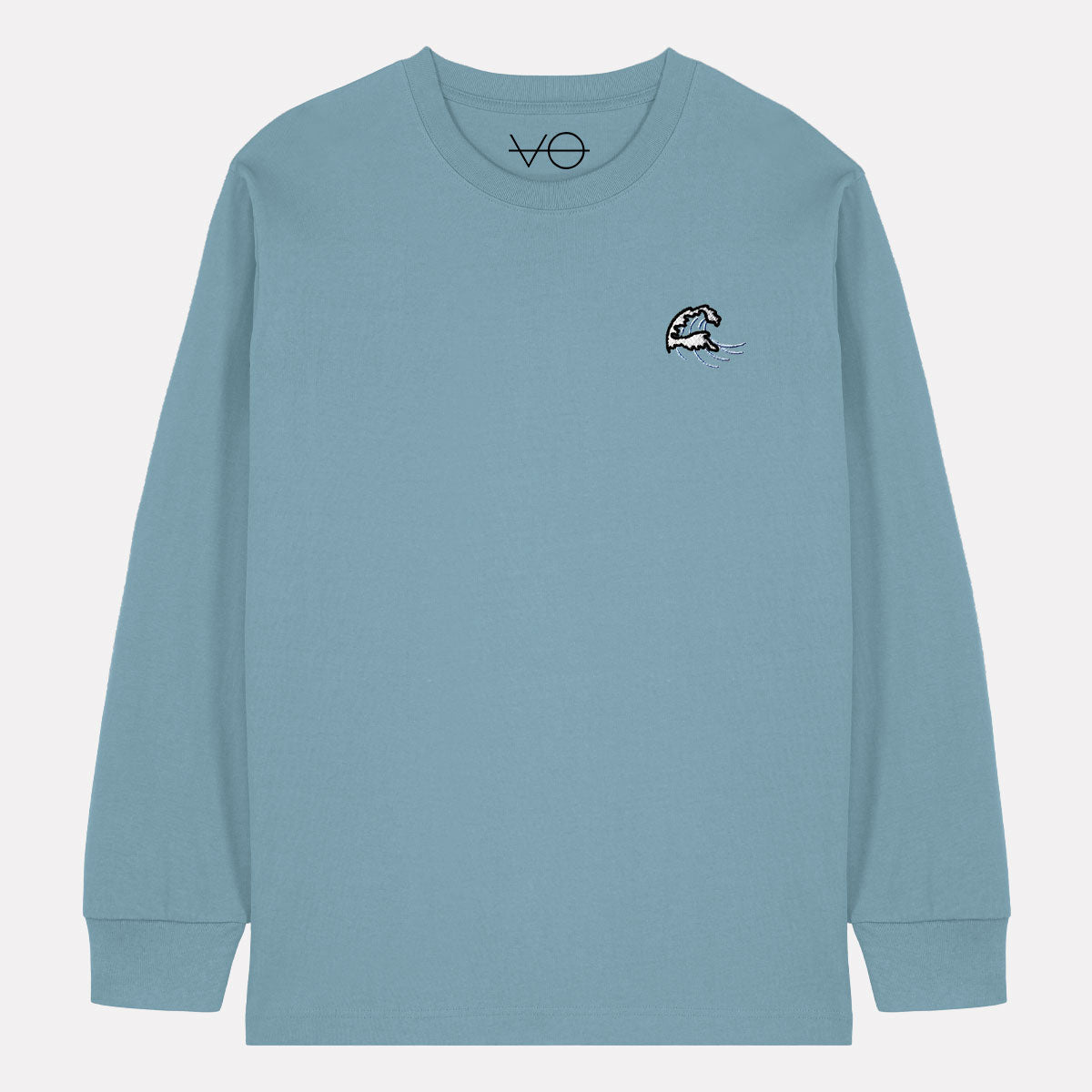 Swell Embroidered Long Sleeve T-Shirt (Unisex)