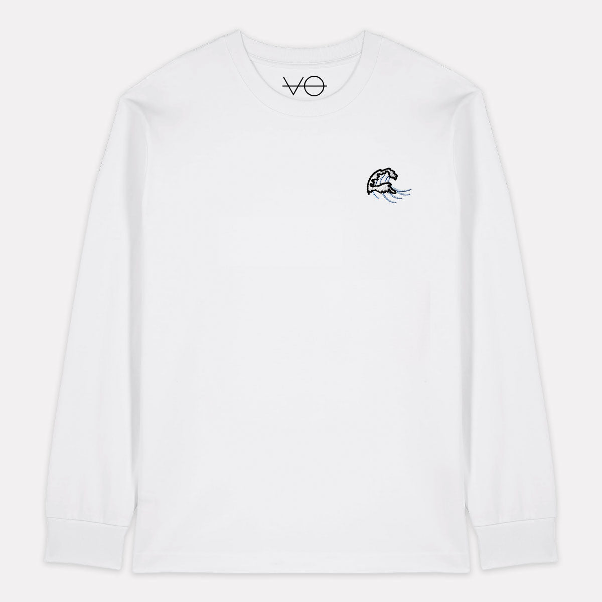 Swell Embroidered Long Sleeve T-Shirt (Unisex)