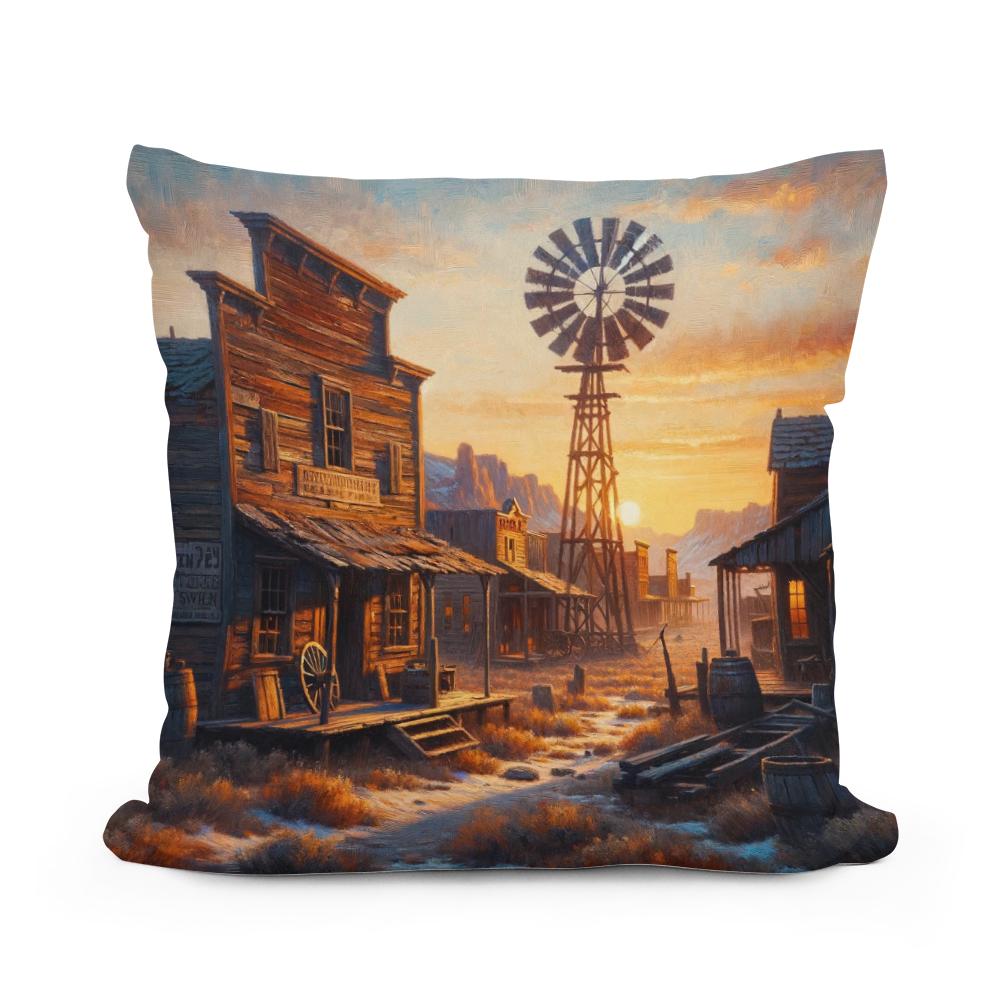 Forgotten Frontier Cotton Cushion