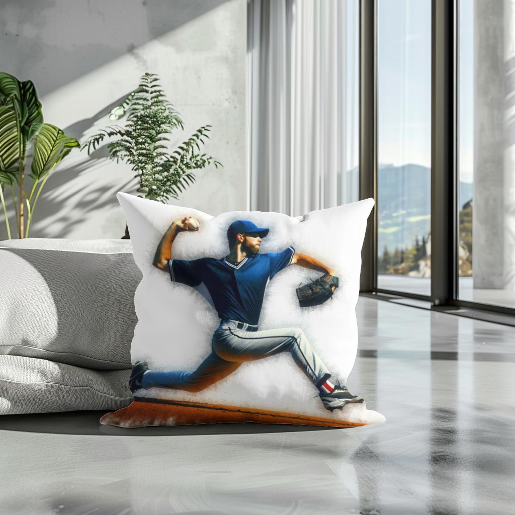 Pitcher's Moment Cotton Cushion