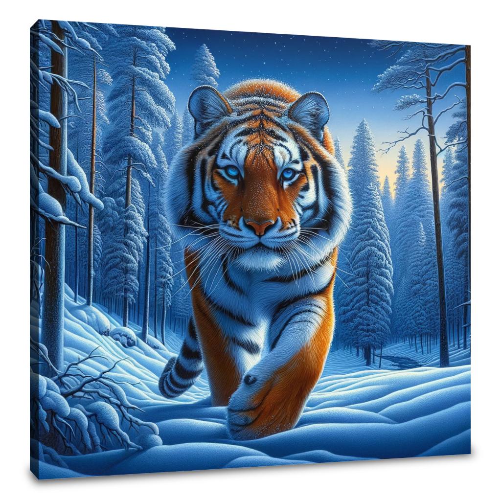 Siberian Solitude Canvas