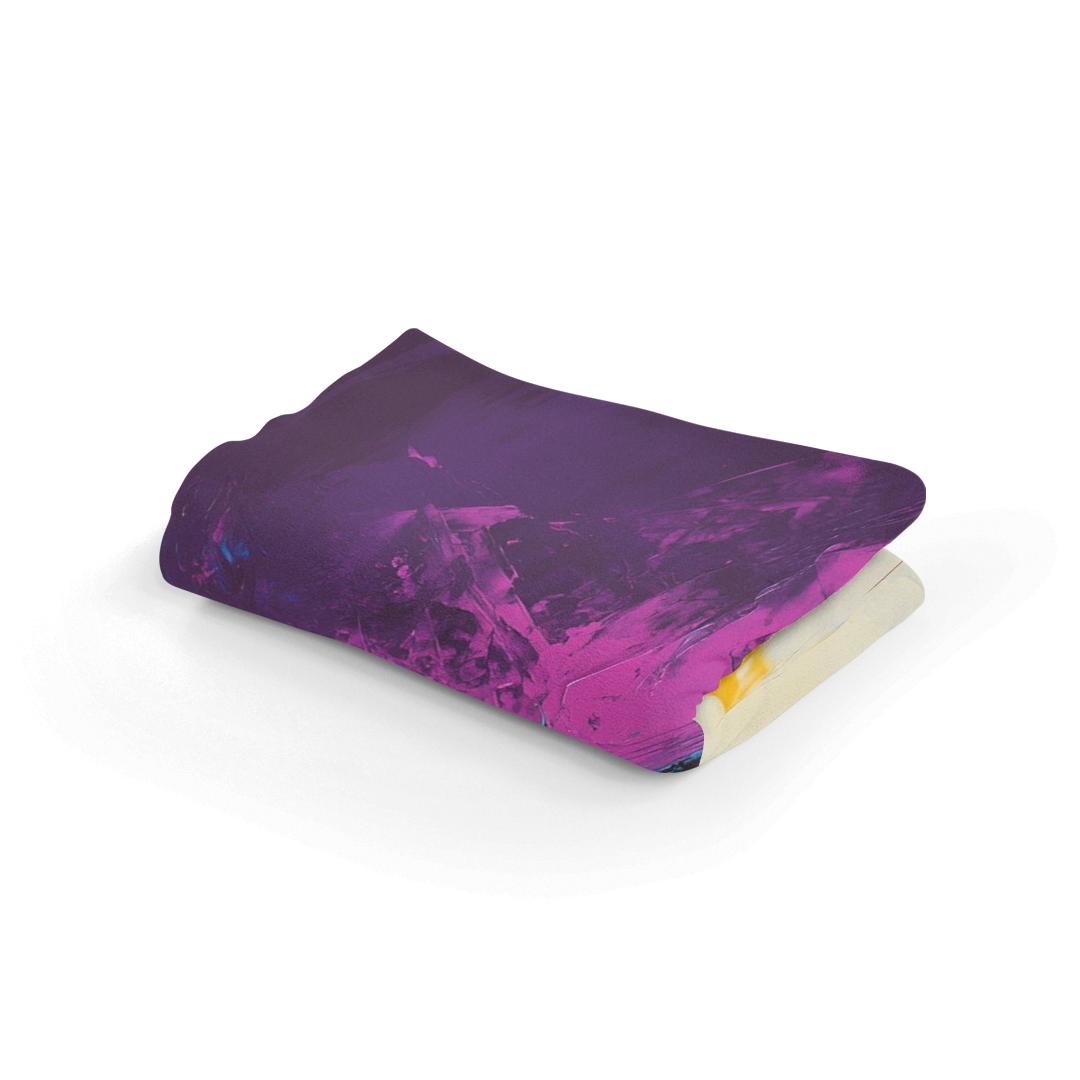 Penguin in Purple Blanket