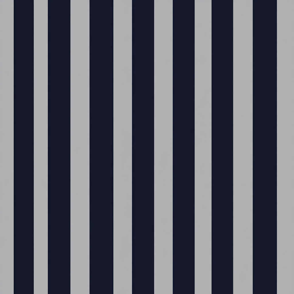 Symmetric Stripes Cotton Cushion