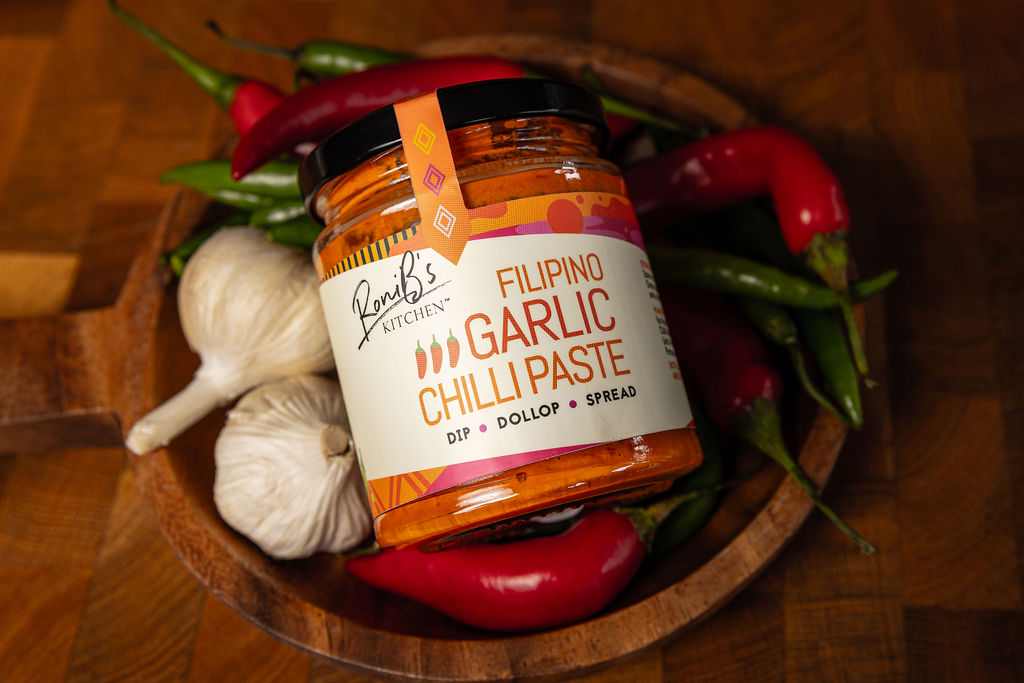 Filipino Garlic Chilli Paste with Scotch Bonnets | Great British Food Awards Gold Winner | 190ml