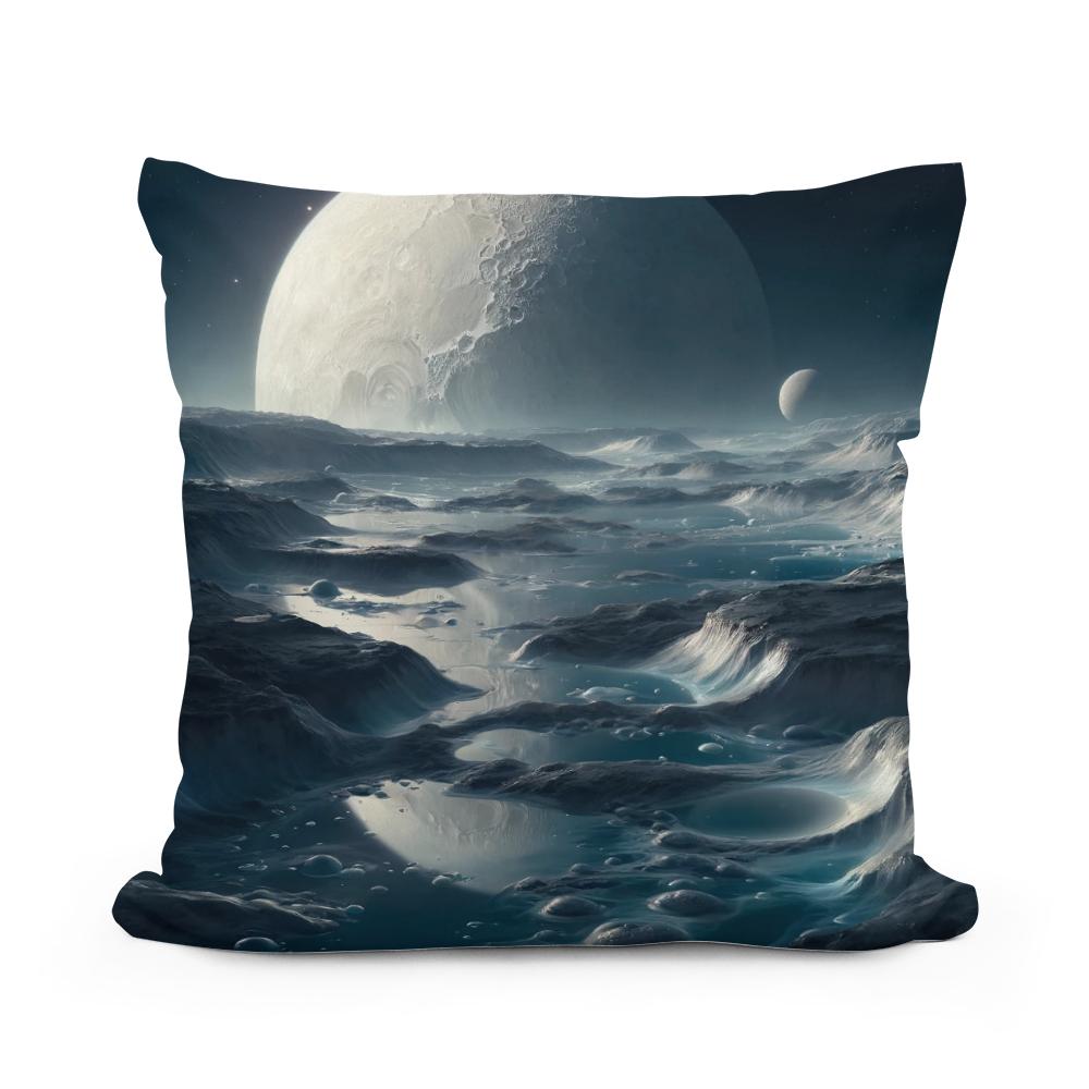 Mercury's Borealis Mirage Cotton Cushion
