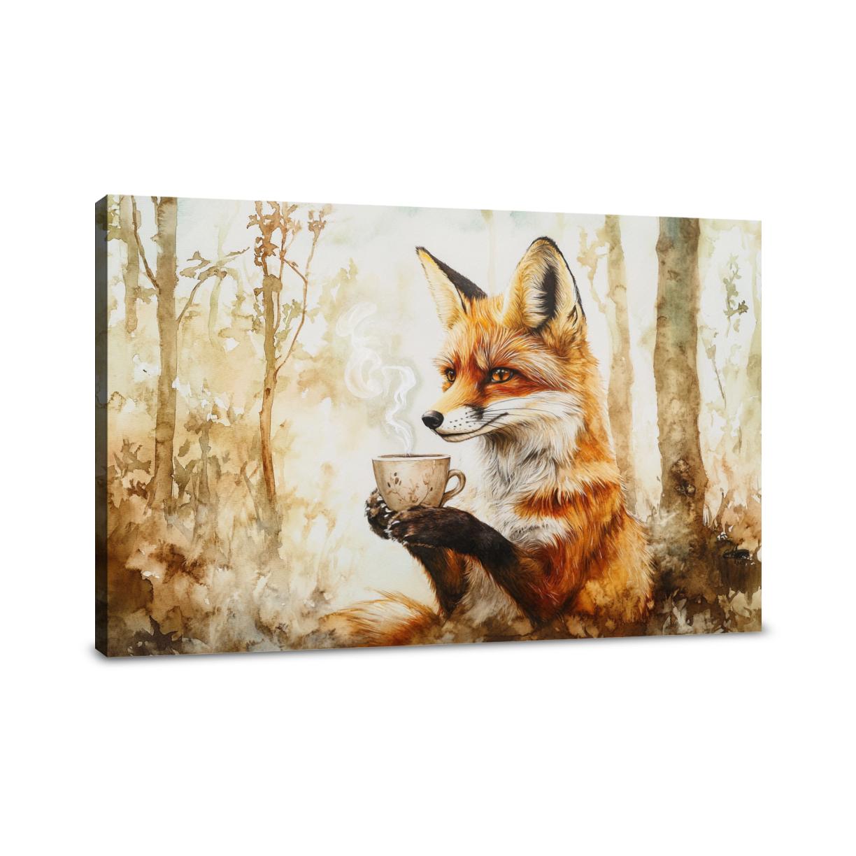 Fox's Morning Brew Canvas