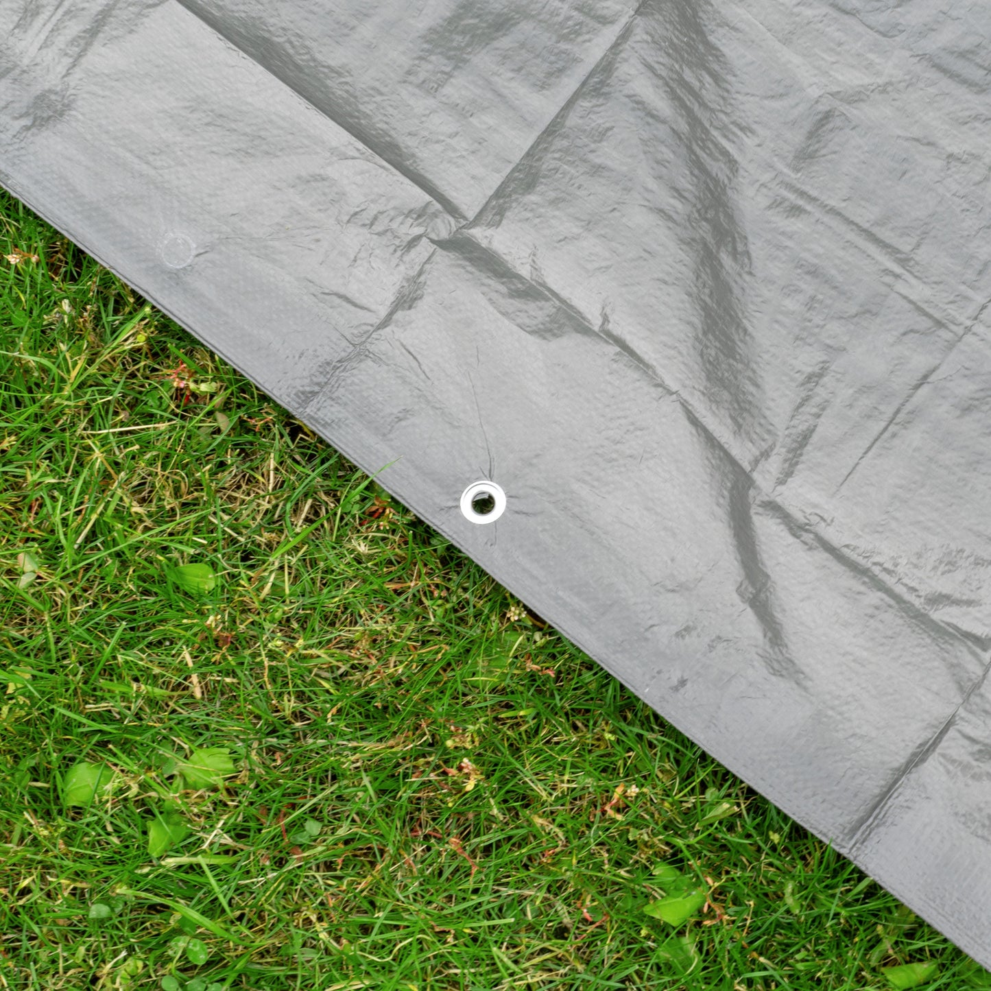 Gray S-Grade Tarpaulin 4m x 5m