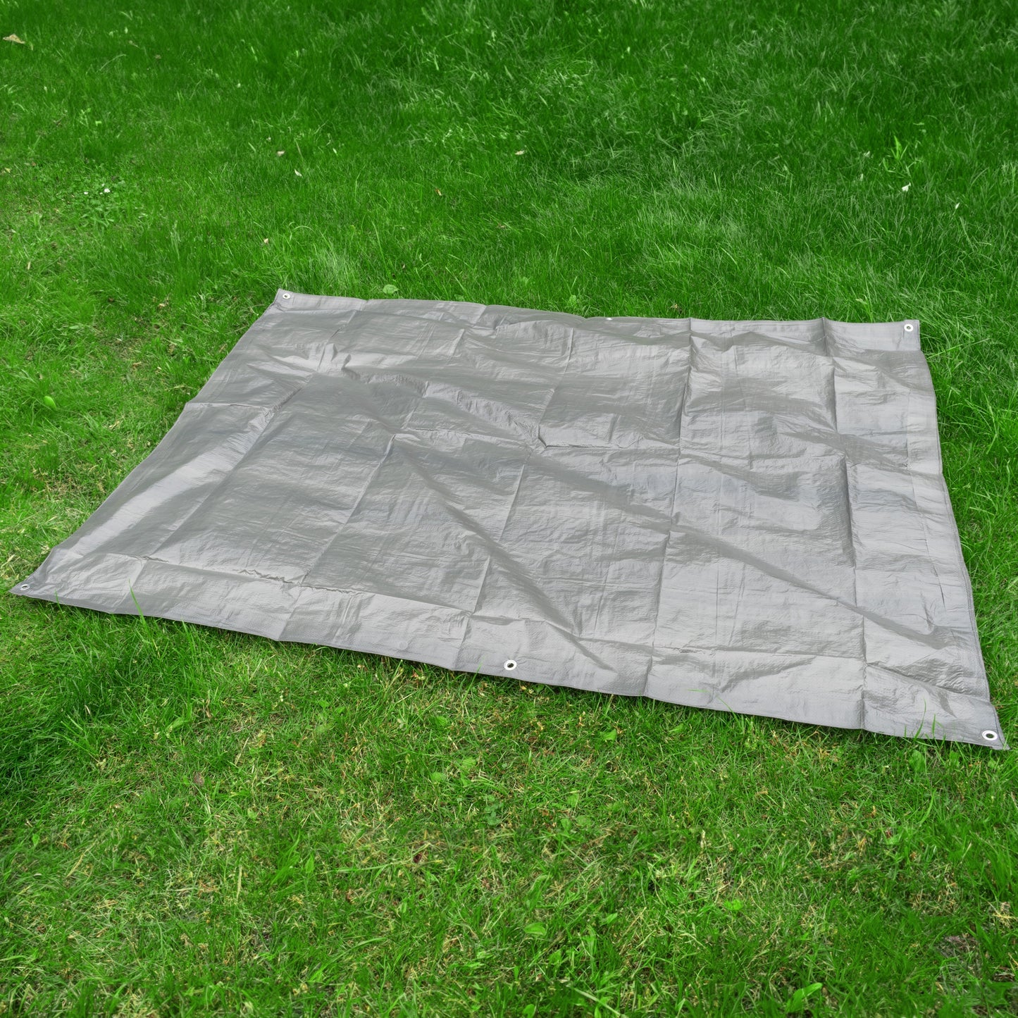 Gray S-Grade Tarpaulin 4m x 5m