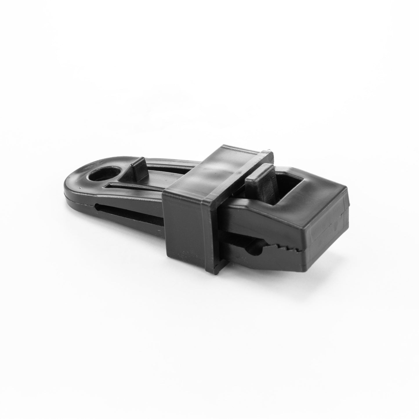 Grey S-Grade Tarpaulin with 10m of 6mm Bungee Rope and 10 x Slide Type Tarp Clips
