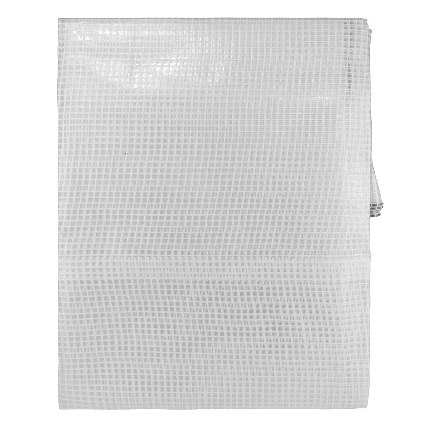Clear M-Grade Tarpaulin with 20 x 4" Bungee Balls (White)