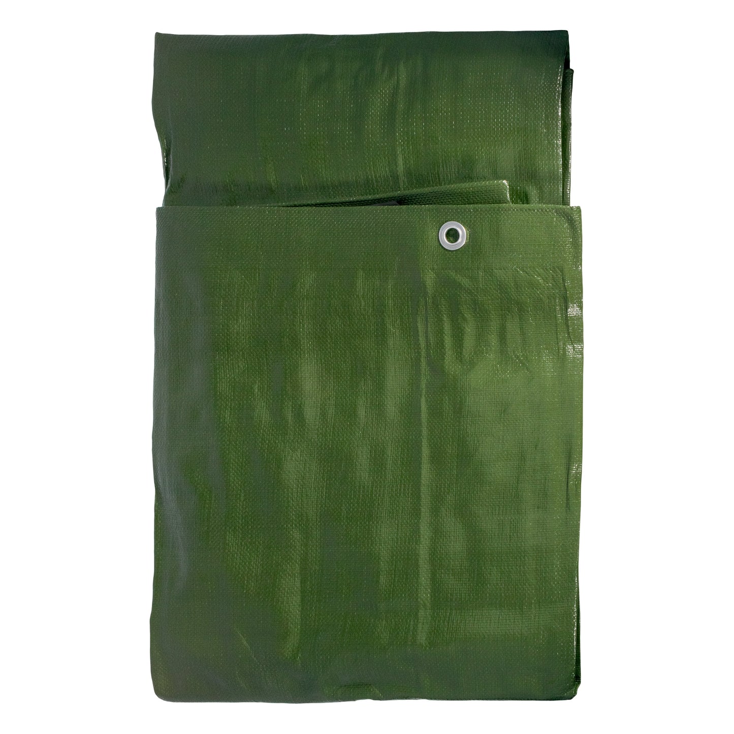 Green/Brown L-Grade Tarpaulin 3m x 5m