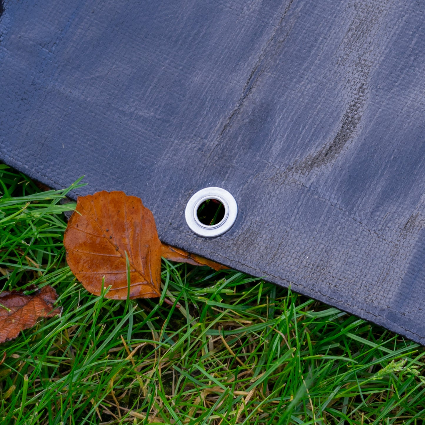 Black/Silver L-Grade Tarpaulin 1.5m x 2m