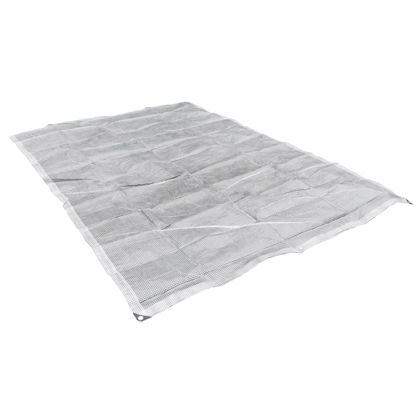 Clear XL-Grade Tarpaulin with 20 x 4" Bungee Balls (White)