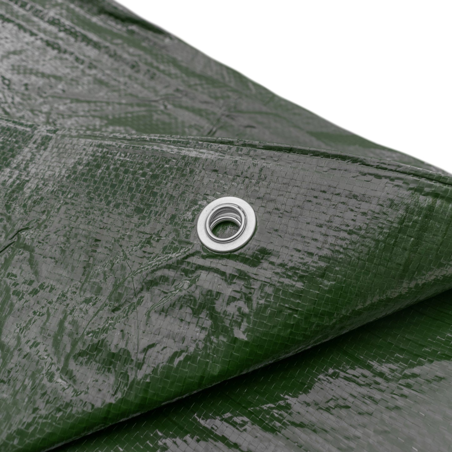 Green M-Grade Tarpaulin 3m x 5m