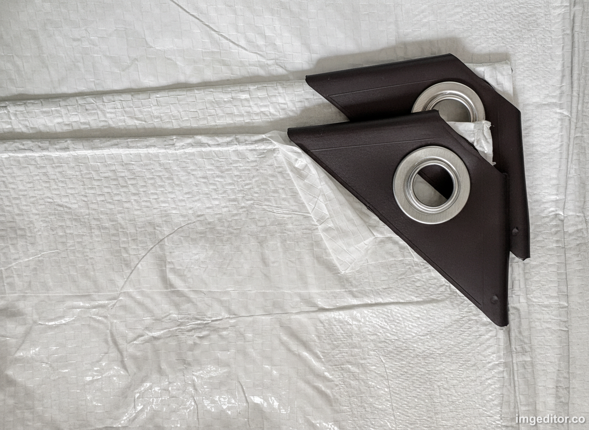 White M-Grade Tarpaulin 3m x 4m