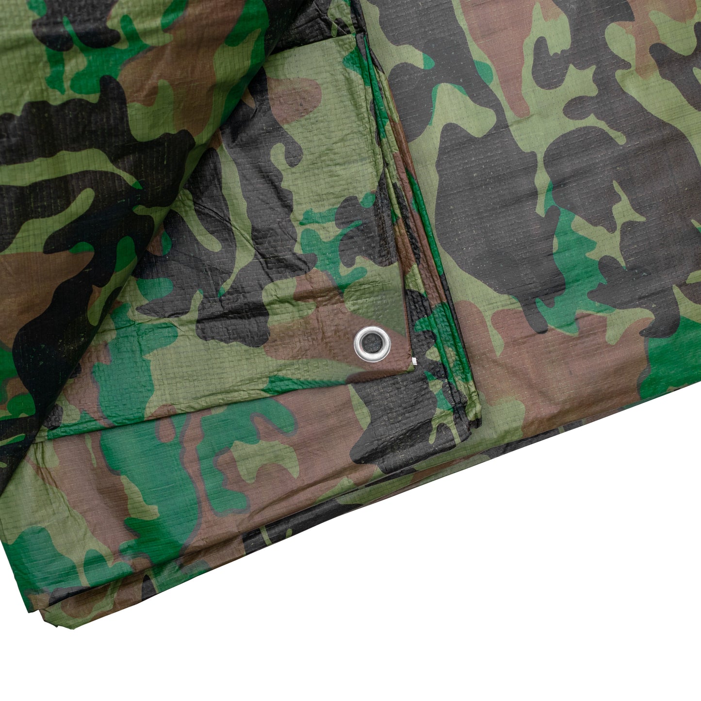 Camouflage M-Grade Tarpaulin 5m x 8m