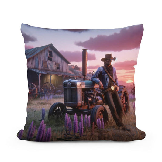 Serenity Echoes Cotton Cushion