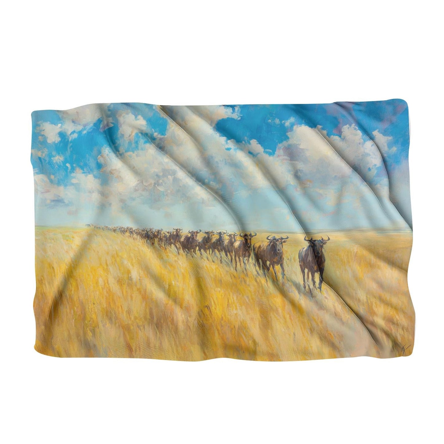 Jubilant Safari Adventure Blanket