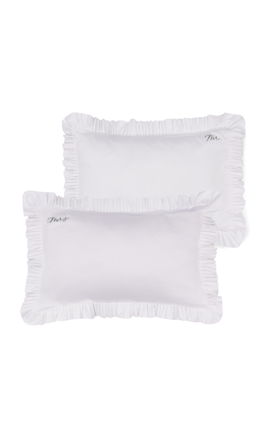 Mr. & Mrs. Pillow Case pair