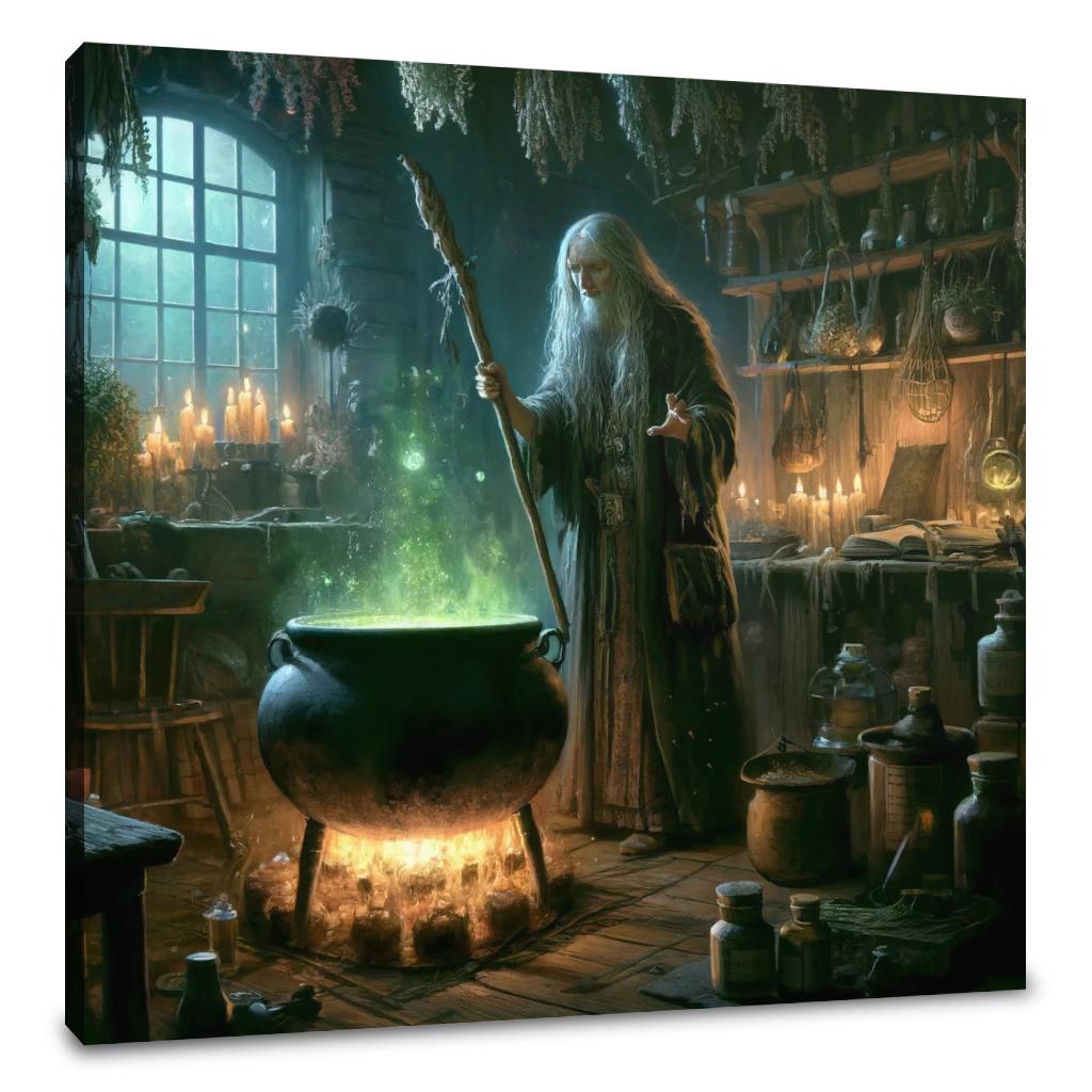 Enchantress's Brew Canvas