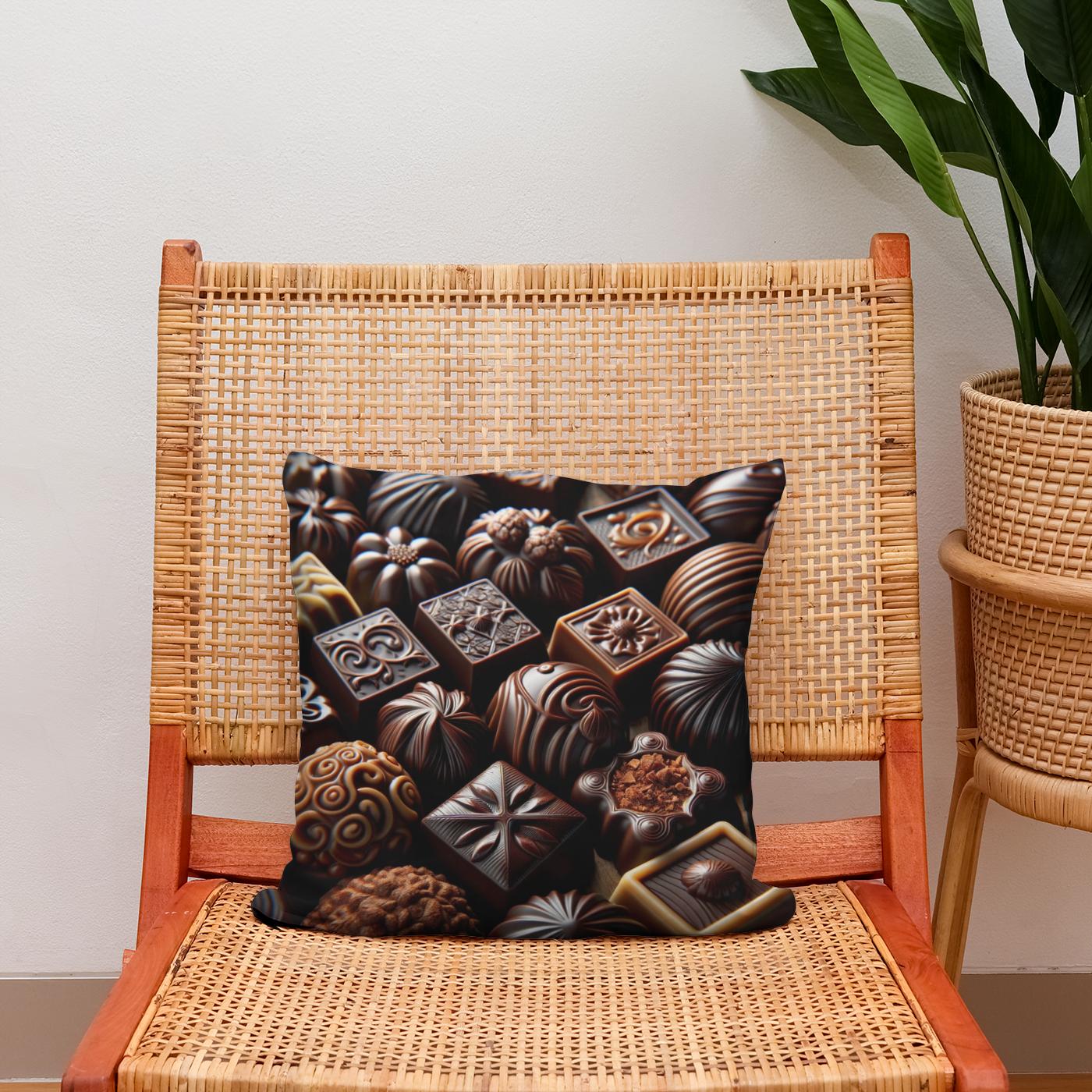 Chocolatier's Dream Cotton Cushion