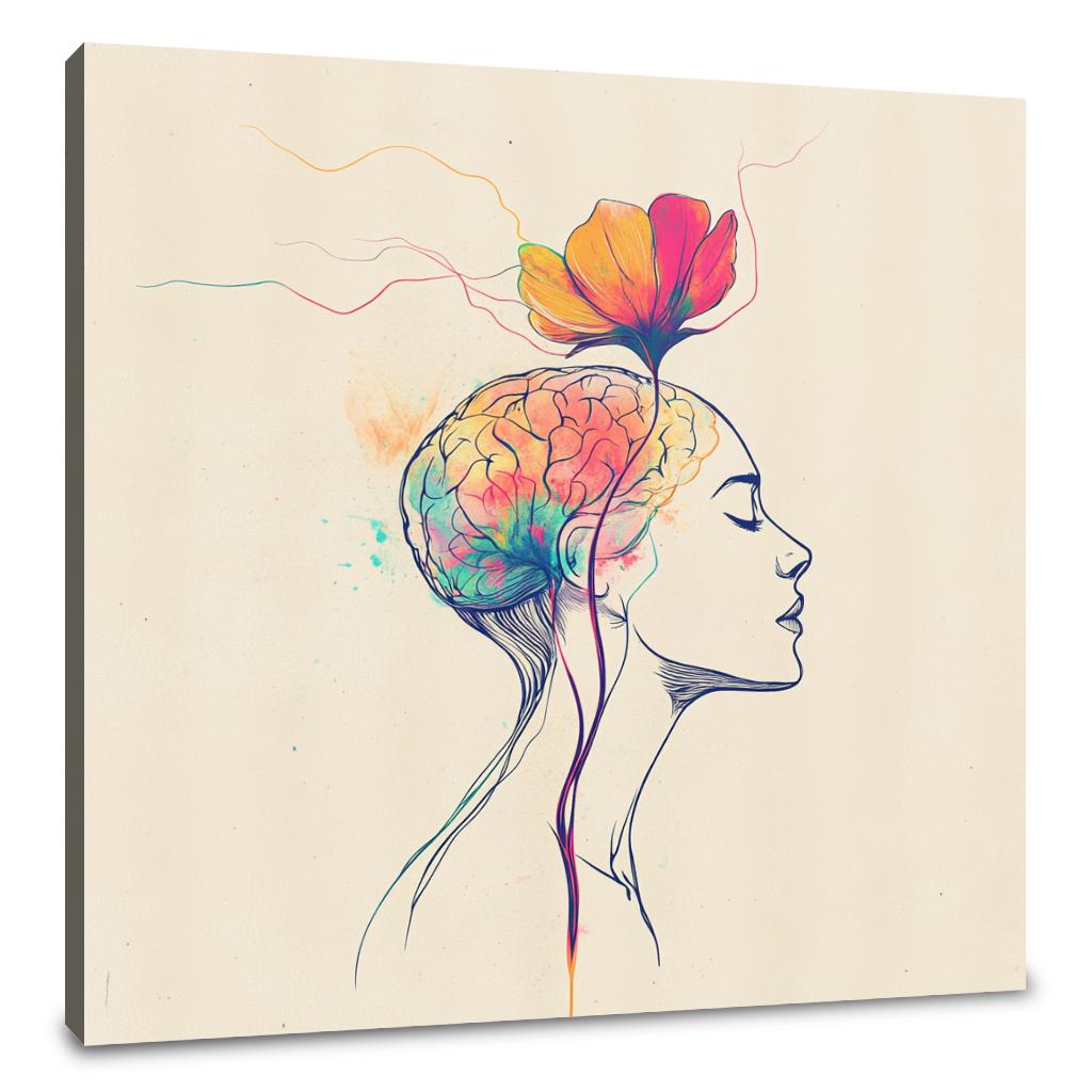 Blooming Mind Canvas