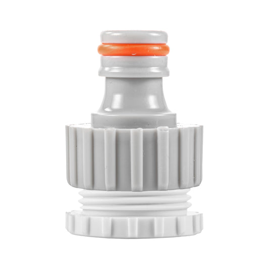 Female Tap Connector 3/4" or 1/2" BSP Female, Gray/White