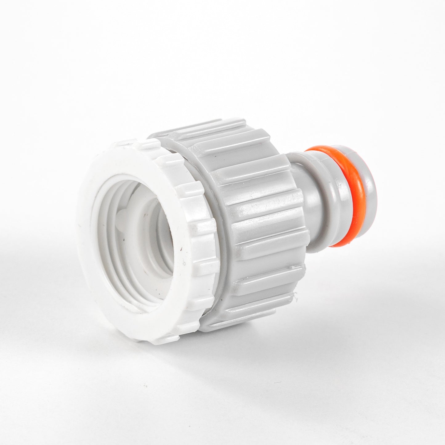 Female Tap Connector 3/4" or 1/2" BSP Female, Gray/White