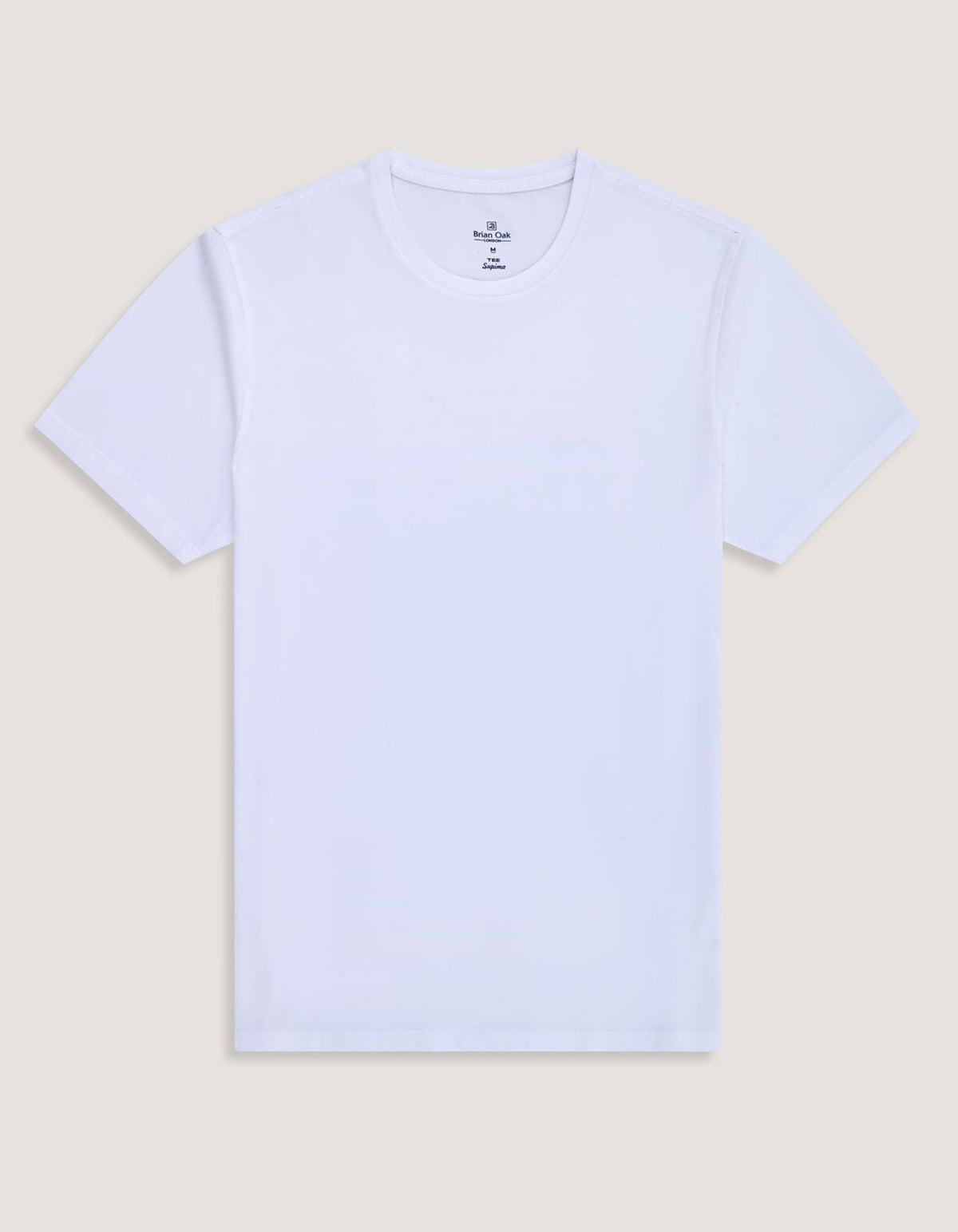 Pure Supima Cotton T-Shirt - White