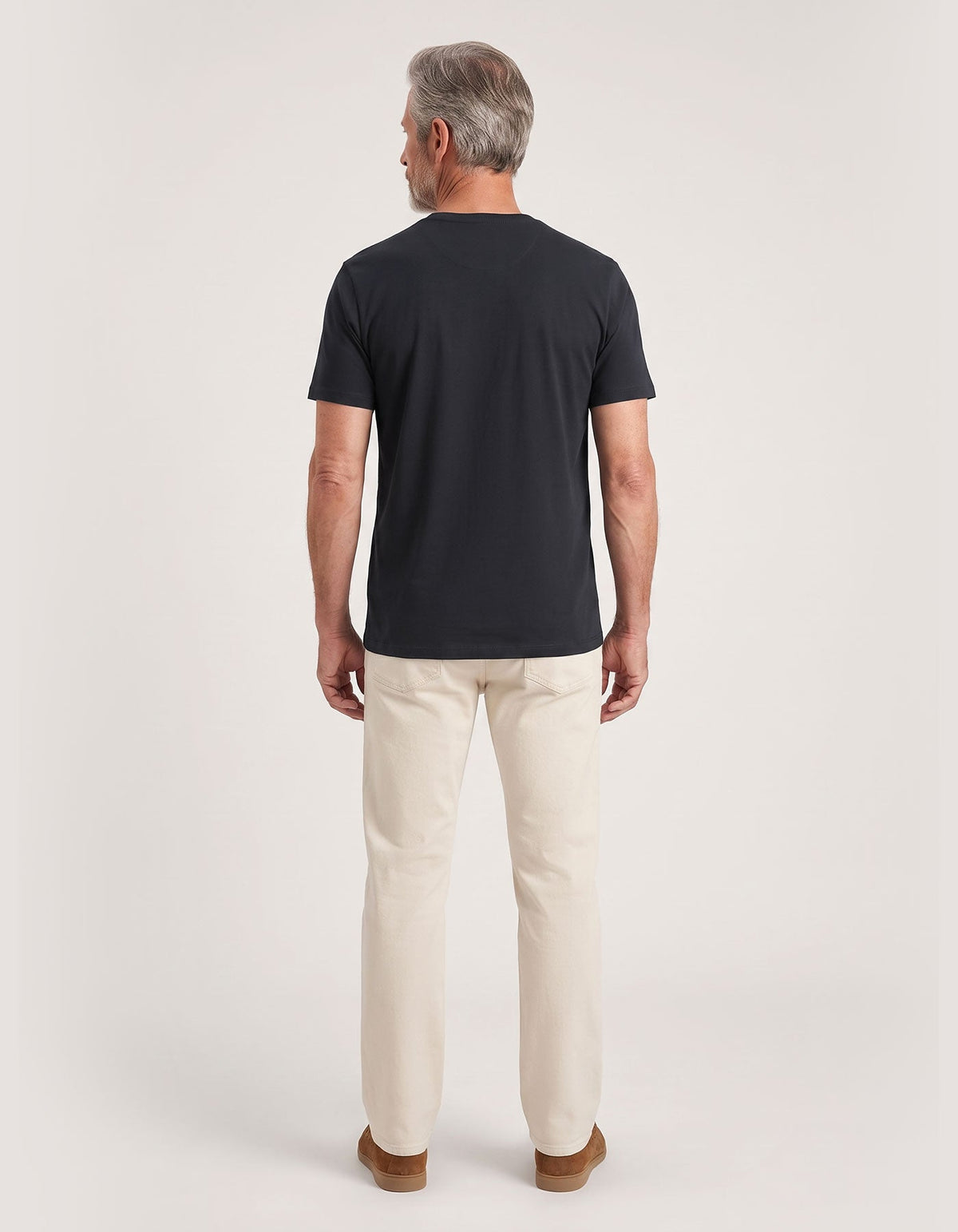 Pure Supima Cotton T-Shirt - Black