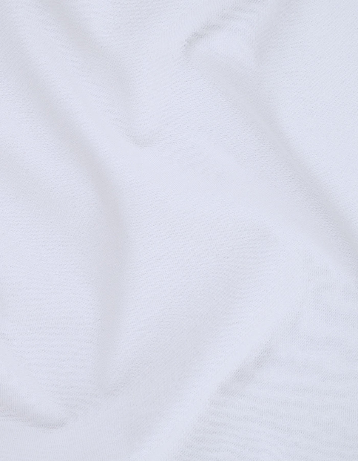 White Plain Cotton T-Shirt